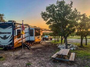 Quiet RV Camping Near Kerrville Texas