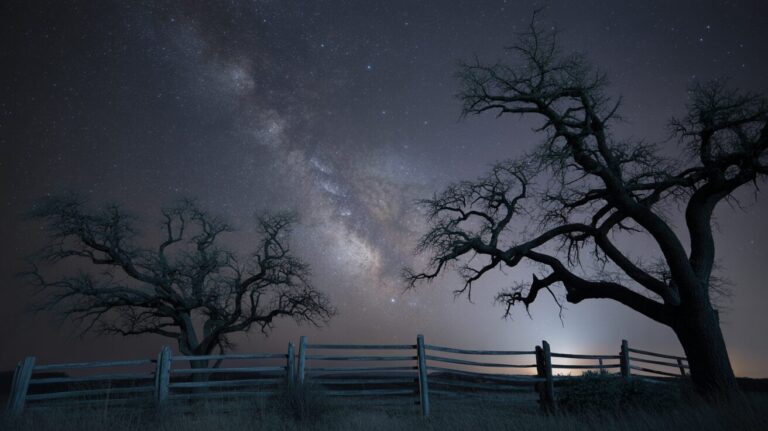 Stargazing at Cowboys and Angels Retreat Campground