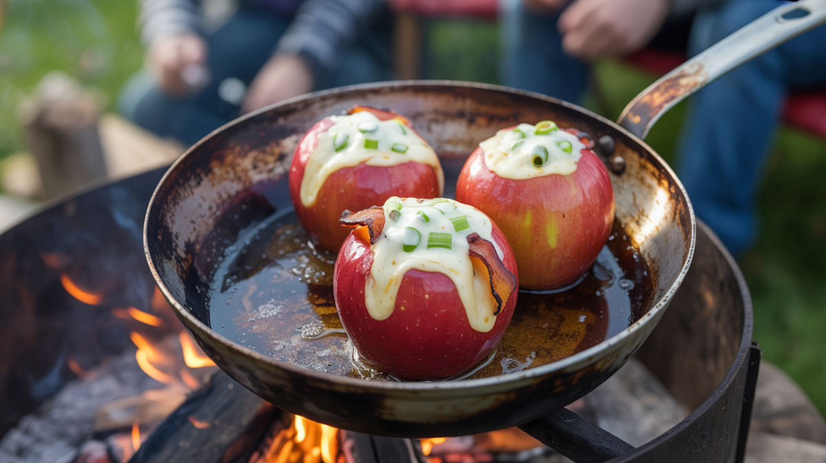 Cowboy Stuffed Apples